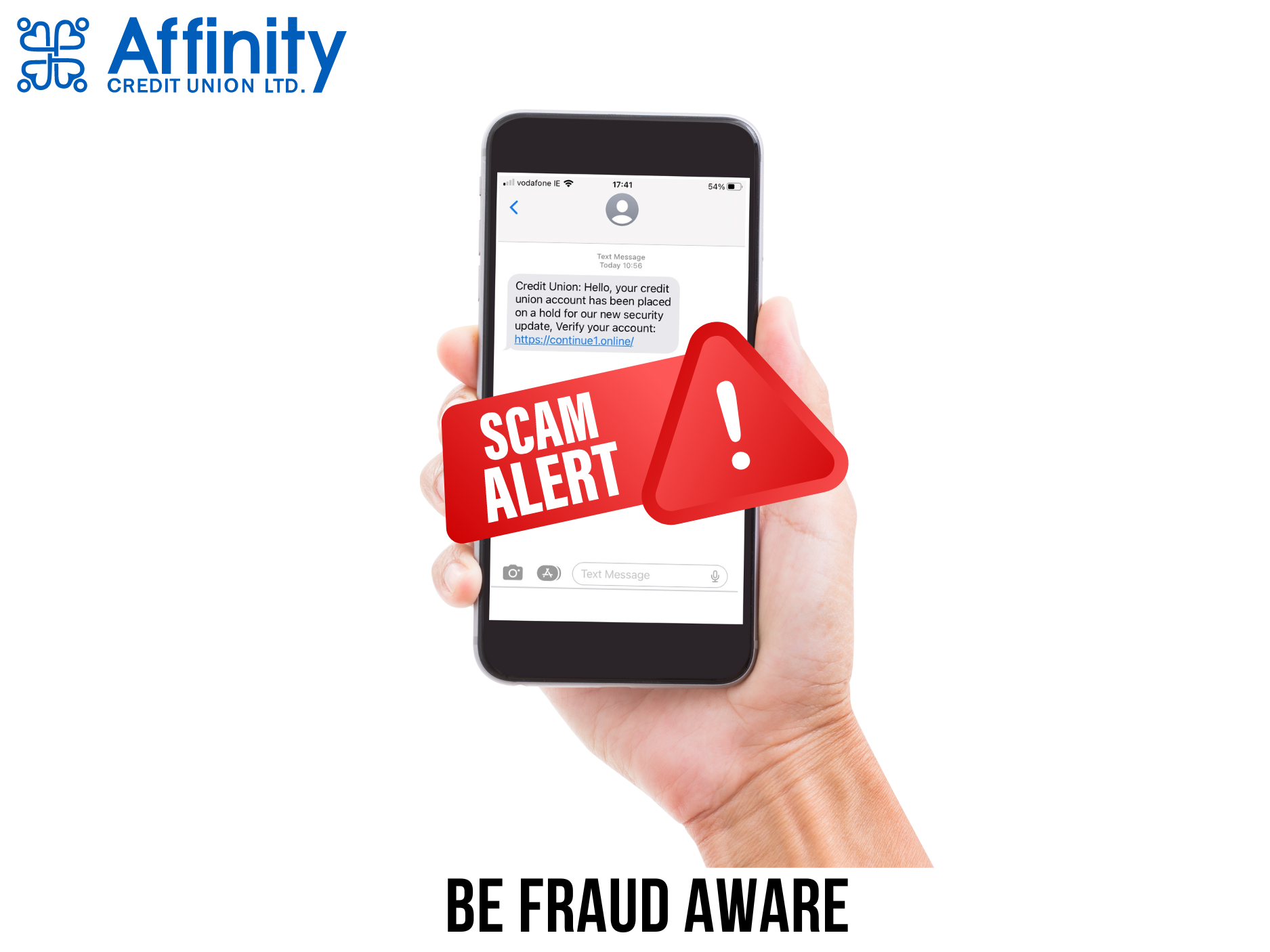 BE FRAUD AWARE